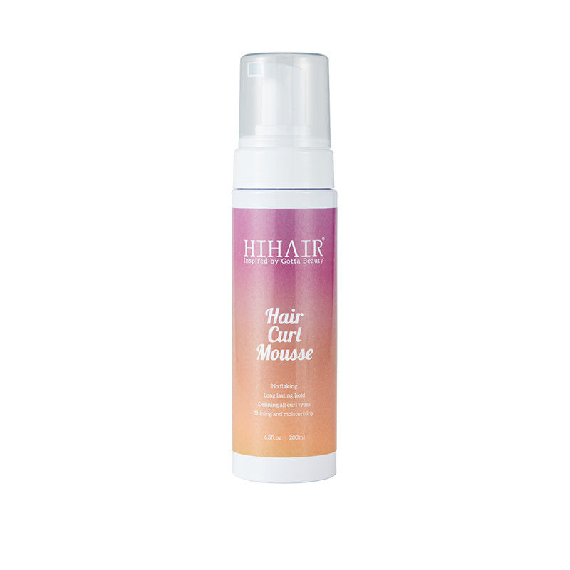 HIHAIR® CURL CONTROL MOUSSE LONG LASTING HOLD 6.8 OZ.