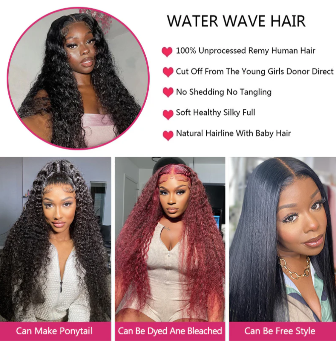 September Bundle Deal - Water Wave 20 22 24