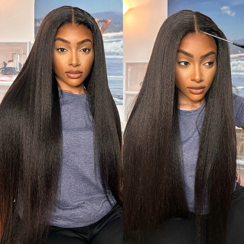 HIHAIR® YAKI STRAIGHT HAIR BUNDLE - 100% HUMAN VIRGIN HAIR
