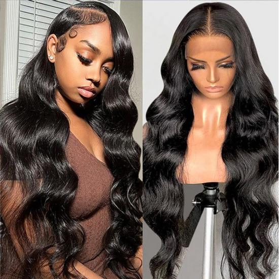 HIHAIR® BODY WAVE 13*4 LACE FRONTAL WIG - 100% HUMAN VIRGIN HAIR