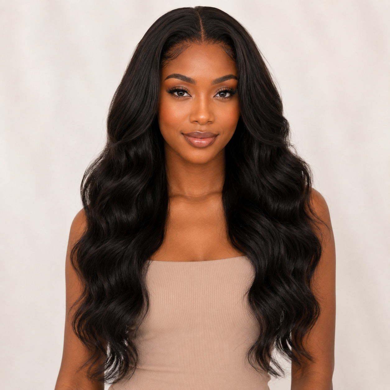 HIHAIR® GLUELESS 7*5 BODY WAVE PREMIUM 180D LACE WIG - 100% HUMAN VIRGIN HAIR