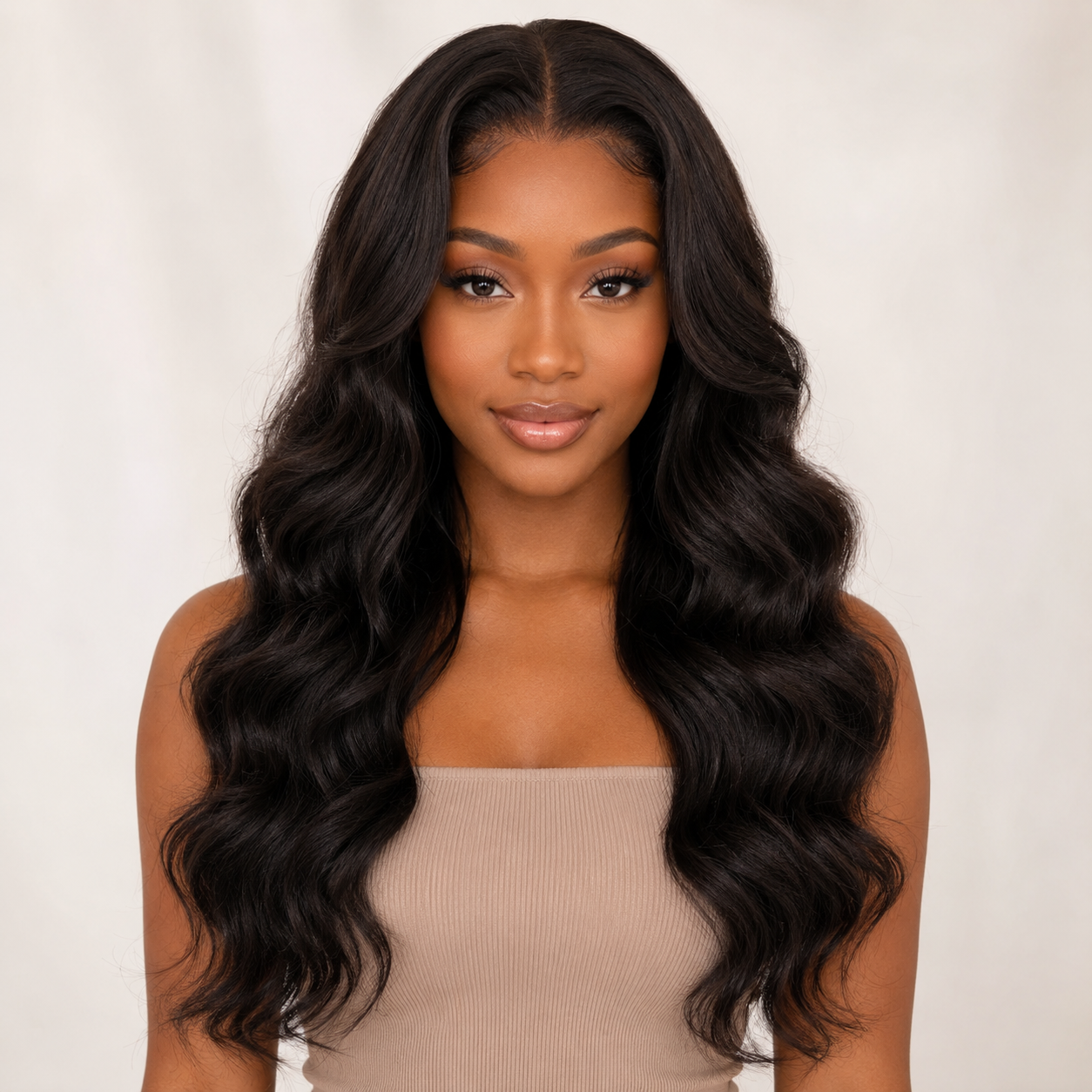 HIHAIR® GLUELESS 7*5 BODY WAVE PREMIUM 180D LACE WIG - 100% HUMAN VIRGIN HAIR