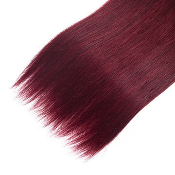 HIHAIR DARK ROOT BURGUNDY 1B/99J STRAIGHT BUNDLE DEAL