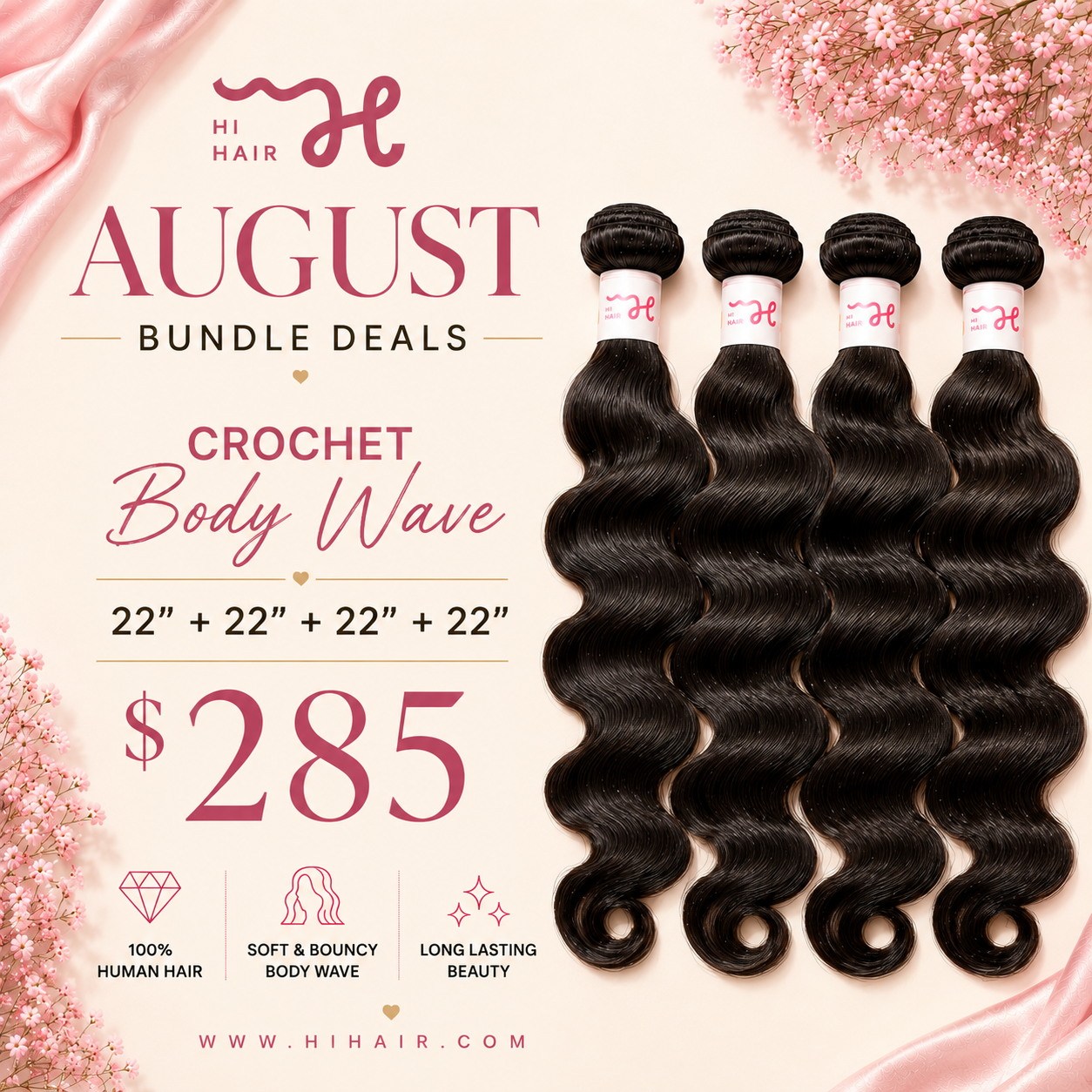 Bundle Deal - Crochet Miracle Knots Hair