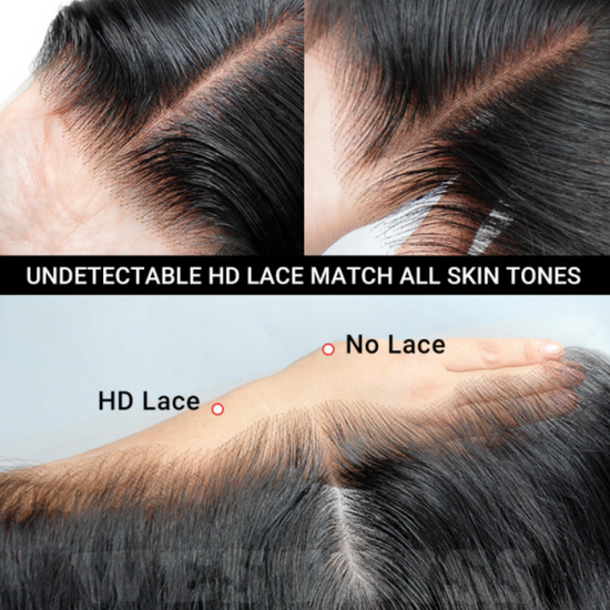 HD LACE FRONTAL 13*4 BODY WAVE WIG - 100% HUMAN VIRGIN HAIR 3