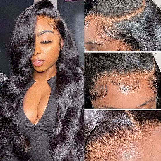 HIHAIR® GLUELESS PRE CUT 6*4 LACE WIG - 100% HUMAN VIRGIN HAIR