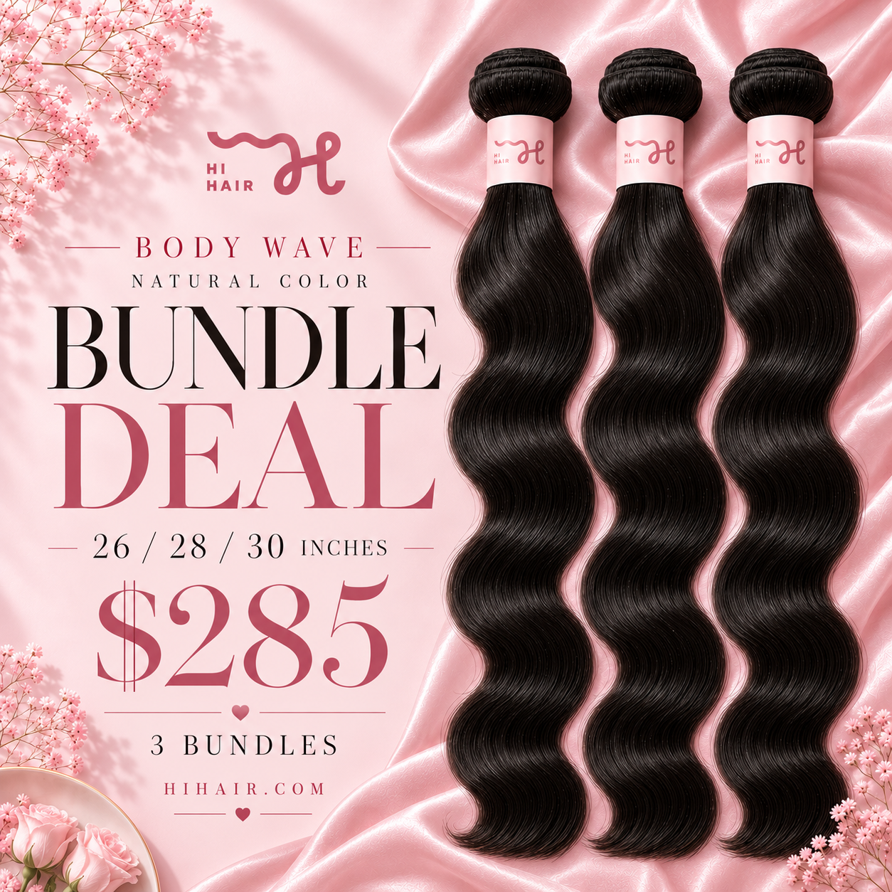 October Bundle Deal - Body Wave 26 28 30