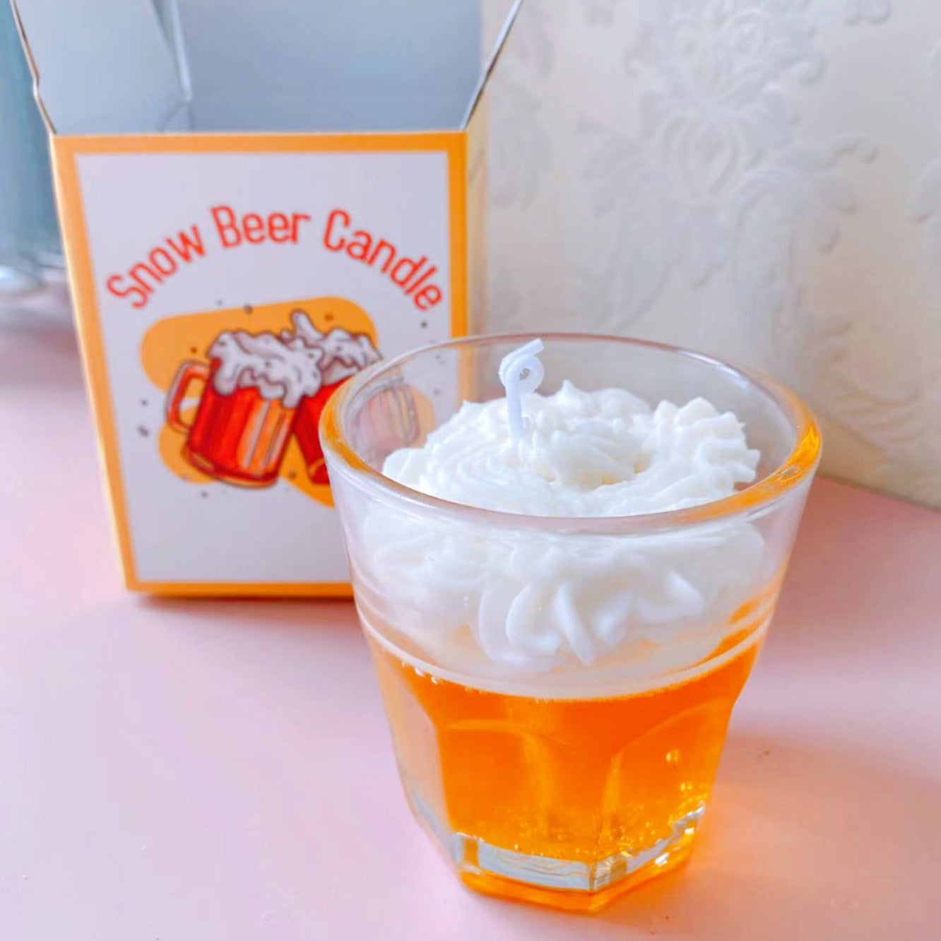 Snow Beer Candle 9oz