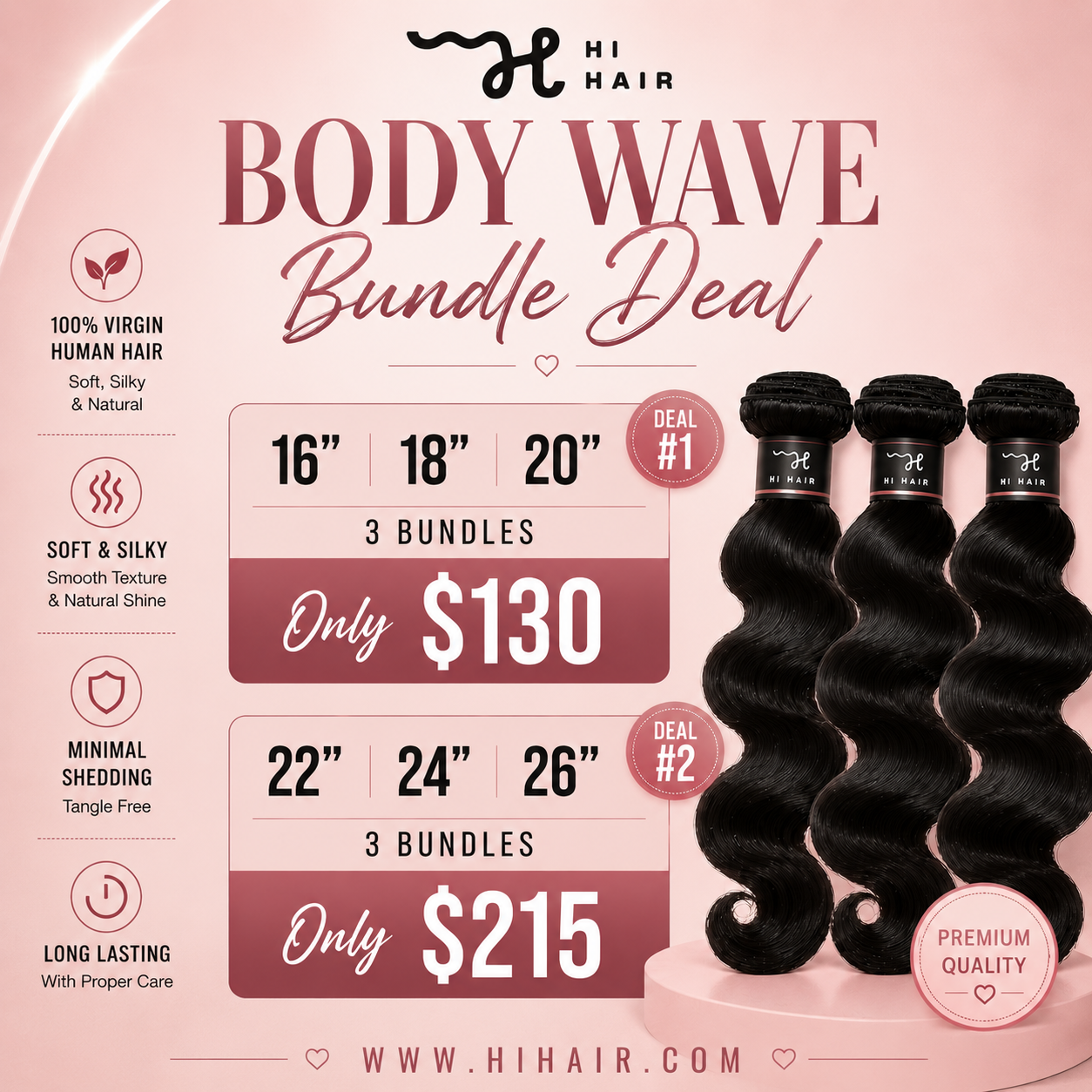 Bundle Deal - Body Wave