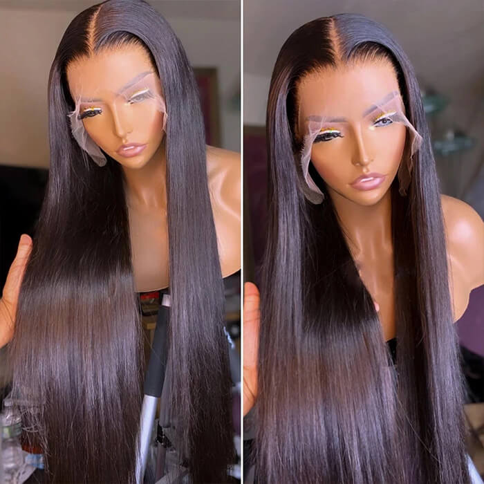 HOLIDAY SALE LONG STRAIGHT WIG LACE FRONTAL WIG