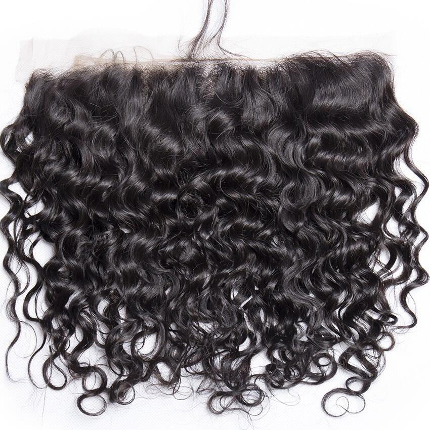 HIHAIR® WATER WAVE LACE FRONTAL 13*4 - 100% HUMAN VIRGIN HAIR