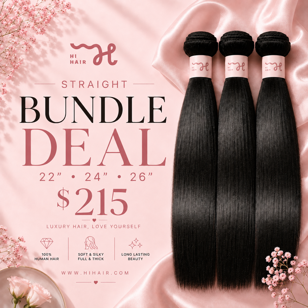 September Bundle Deal - Straight 22 24 26