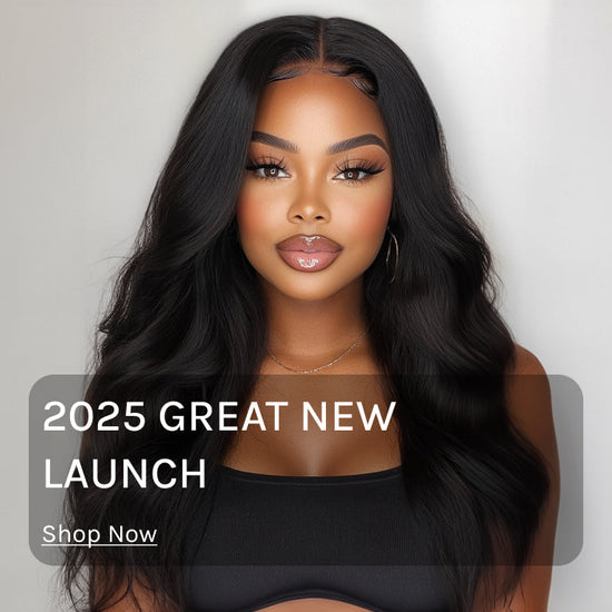 HIHAIR® 7x5 HD Lace & Transparent Lace 3D Body Wave With Invisi Drawstring Wig