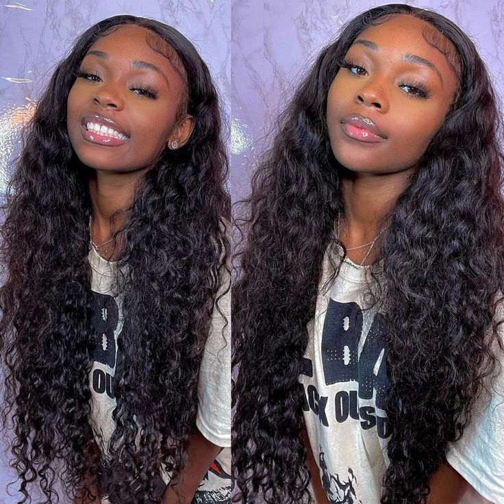 HIHAIR® WATER WAVE LACE FRONTAL WIG - 100% HUMAN VIRGIN HAIR