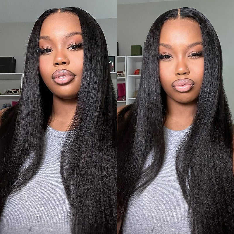 HIHAIR® YAKI STRAIGHT HAIR BUNDLE - 100% HUMAN VIRGIN HAIR
