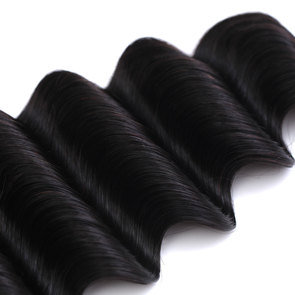 HIHAIR® DEEP WAVE HAIR BUNDLE - 100% HUMAN VIRGIN HAIR