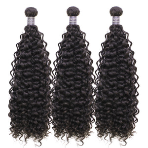 HIHAIR® JERRY CURLY HAIR BUNDLE - 100% HUMAN VIRGIN HAIR
