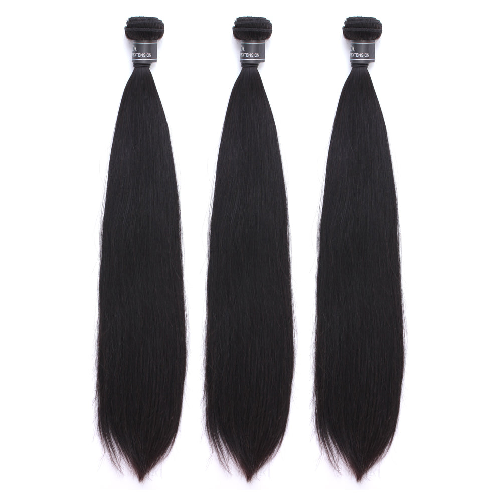 HIHAIR® STRAIGHT HAIR BUNDLE - 100% HUMAN VIRGIN HAIR