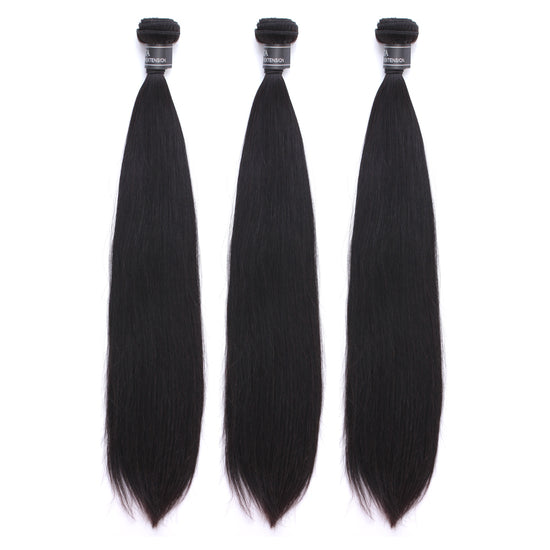 HIHAIR® STRAIGHT HAIR BUNDLE - 100% HUMAN VIRGIN HAIR