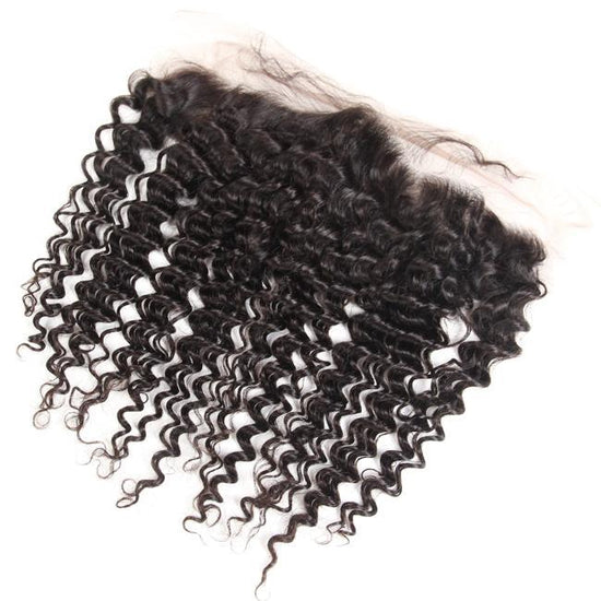 HIHAIR® DEEP WAVE LACE FRONTAL 13*4 - 100% HUMAN VIRGIN HAIR
