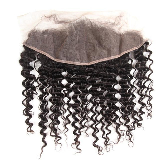 HIHAIR® DEEP WAVE LACE FRONTAL 13*4 - 100% HUMAN VIRGIN HAIR