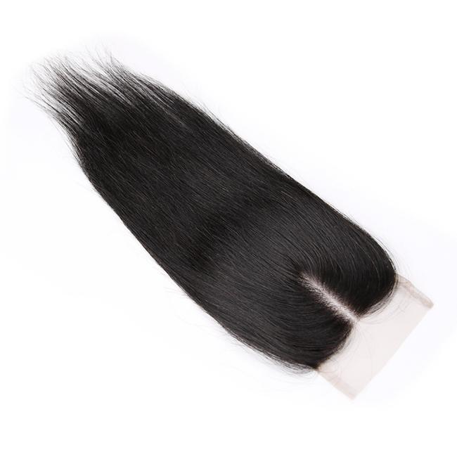 HIHAIR® STRAIGHT LACE CLOSURE 4*4 - 100% HUMAN VIRGIN HAIR