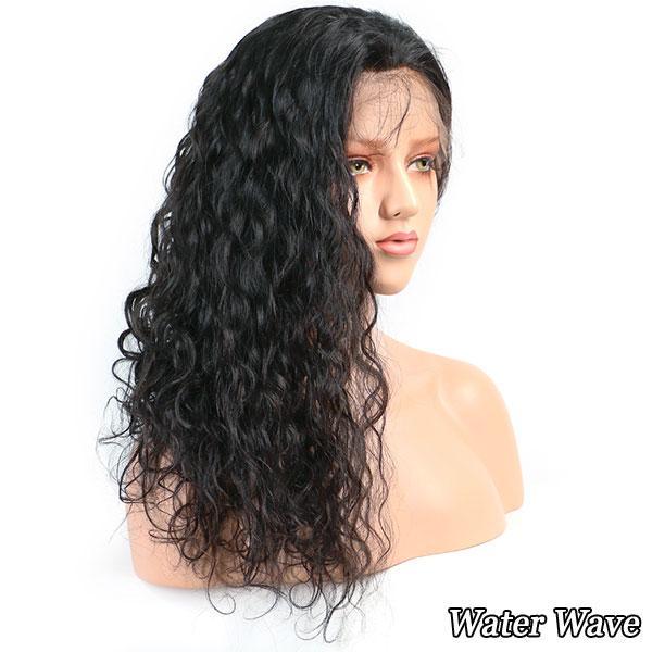 HIHAIR® WATER WAVE LACE FRONTAL WIG - 100% HUMAN VIRGIN HAIR