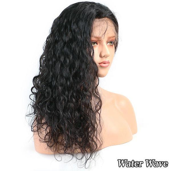 HIHAIR® WATER WAVE LACE FRONTAL WIG - 100% HUMAN VIRGIN HAIR