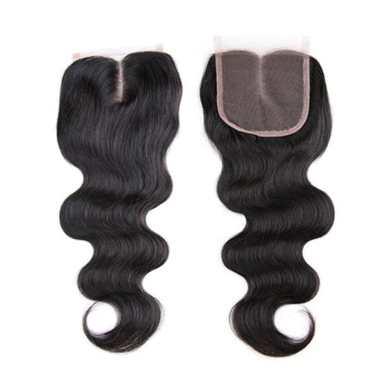 HIHAIR® BODY WAVE LACE CLOSURE 4*4 - 100% HUMAN VIRGIN HAIR