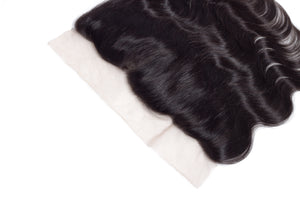 HIHAIR® BODY WAVE LACE FRONTAL 13*4- 100% HUMAN VIRGIN HAIR