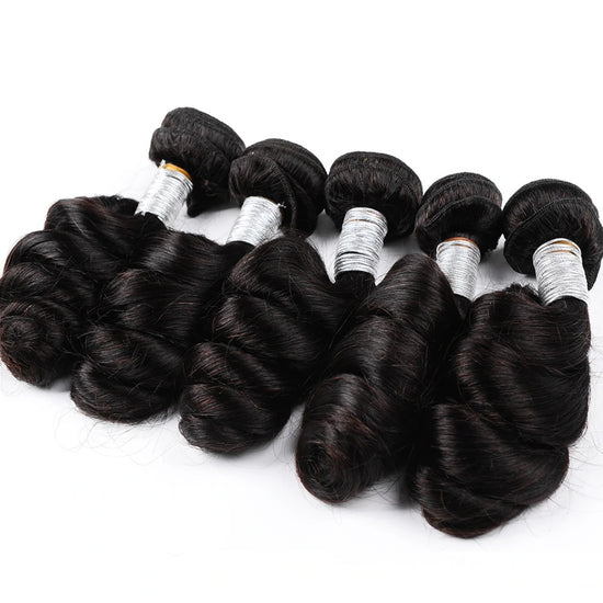 HIHAIR® LOOSE WAVE HAIR BUNDLE - 100% HUMAN VIRGIN HAIR