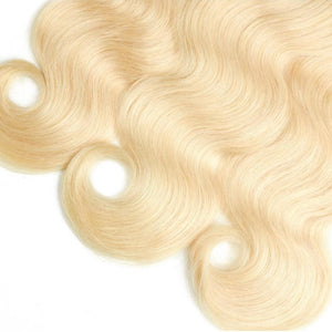 HIHAIR BLONDE BODY WAVE HAIR BUNDLE - 100% HUMAN VIRGIN HAIR