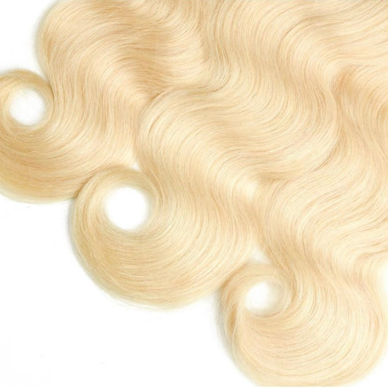 HIHAIR BLONDE BODY WAVE HAIR BUNDLE - 100% HUMAN VIRGIN HAIR