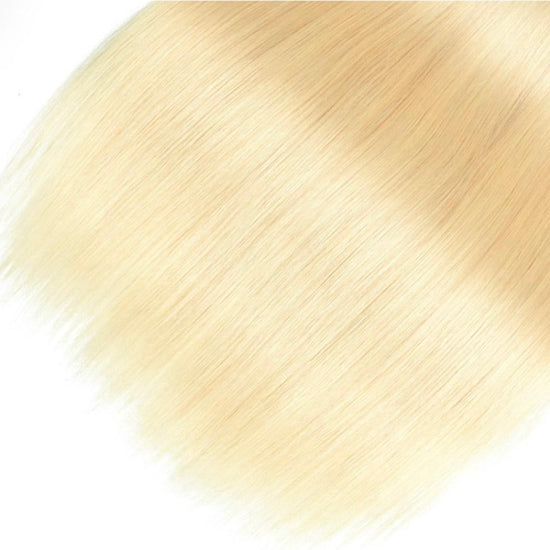 HIHAIR BLONDE STRAIGHT HAIR BUNDLE - 100% HUMAN VIRGIN HAIR